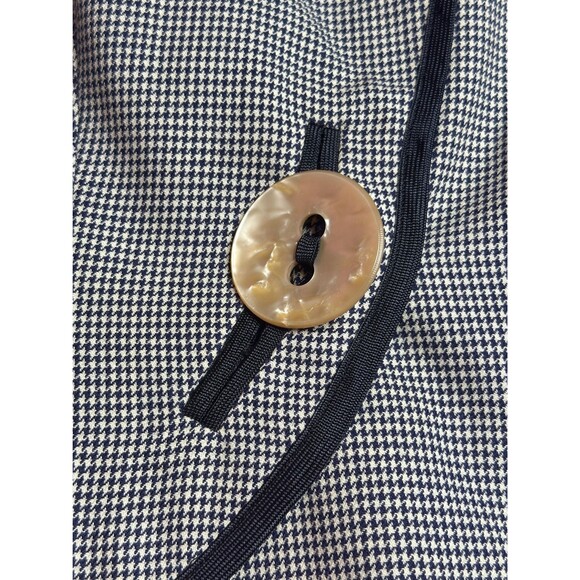 1940s-1950s LILLI ANN HOUNDSTOOTH. Cropped Waist Jacket. Small. As Is - Picture 11 of 11